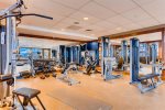Fully-equipped fitness center - the best in Breck